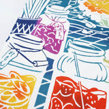 四季の手ぬぐい かき氷