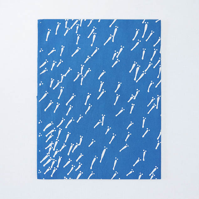 手ぬぐい】メダカ(青) – 梨園染オンラインストア