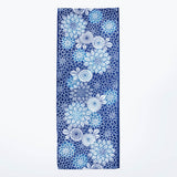 匠の技手ぬぐい 花かのこ(青)