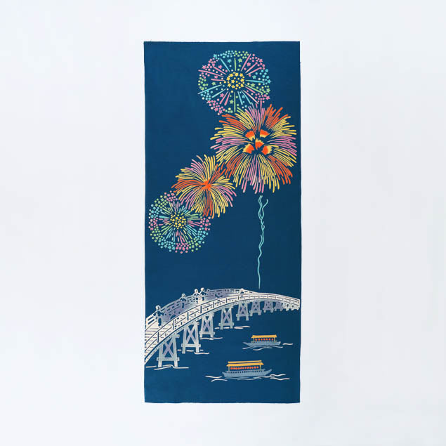 四季の手ぬぐい 花火 – 梨園染オンラインストア
