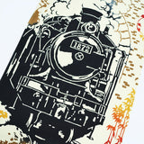 蒸気機関車(紅葉)